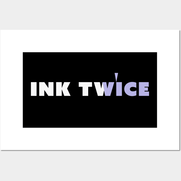 ink twice Wall Art by appart